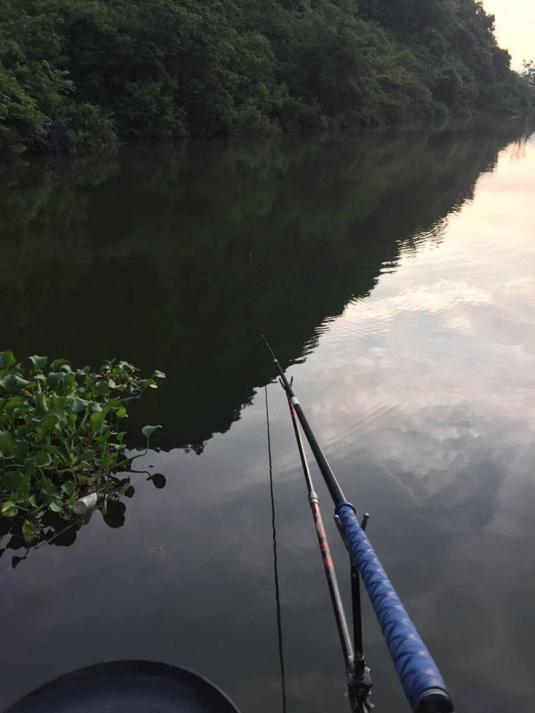 钓点，水到顶