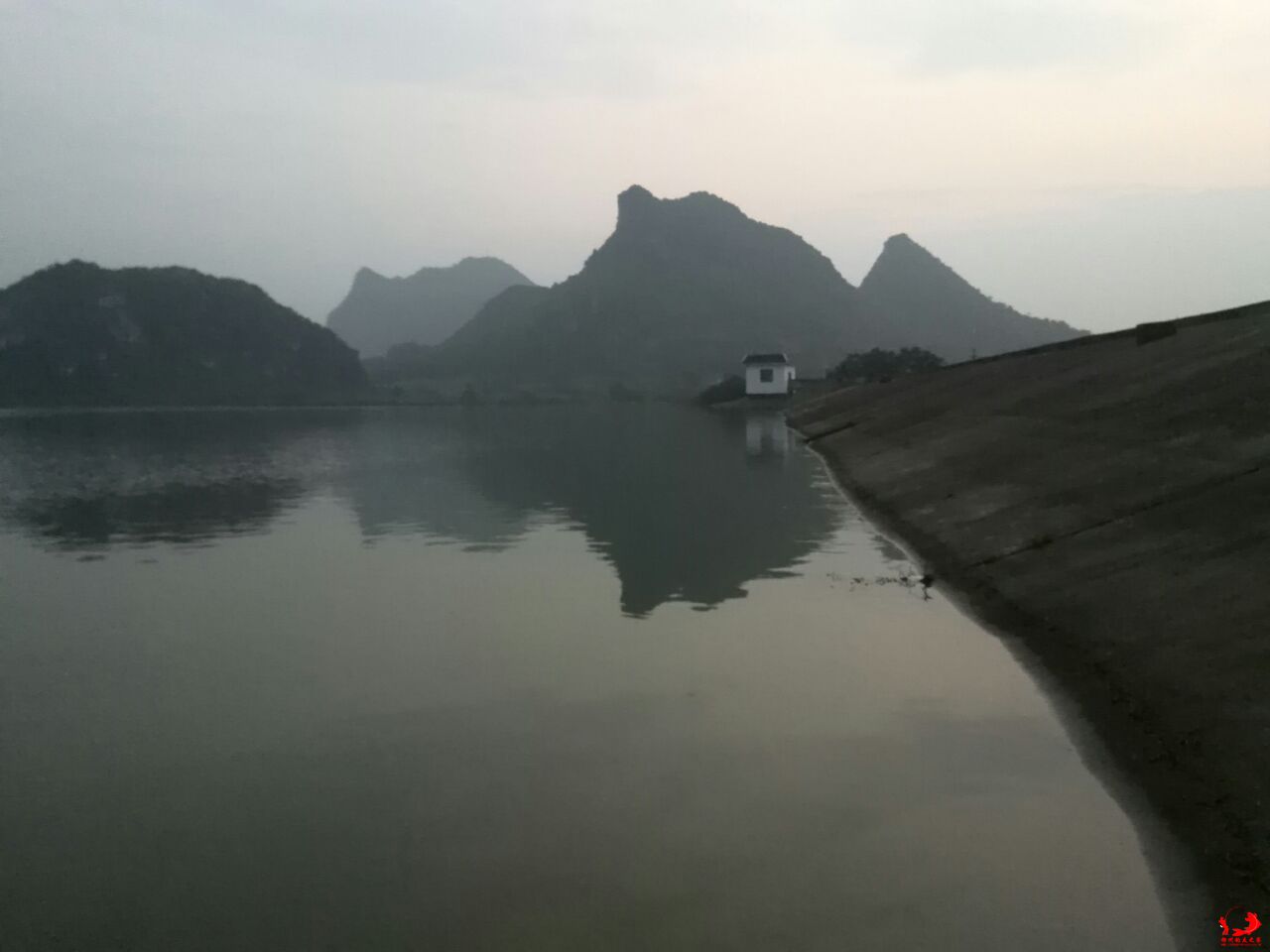 水库风景